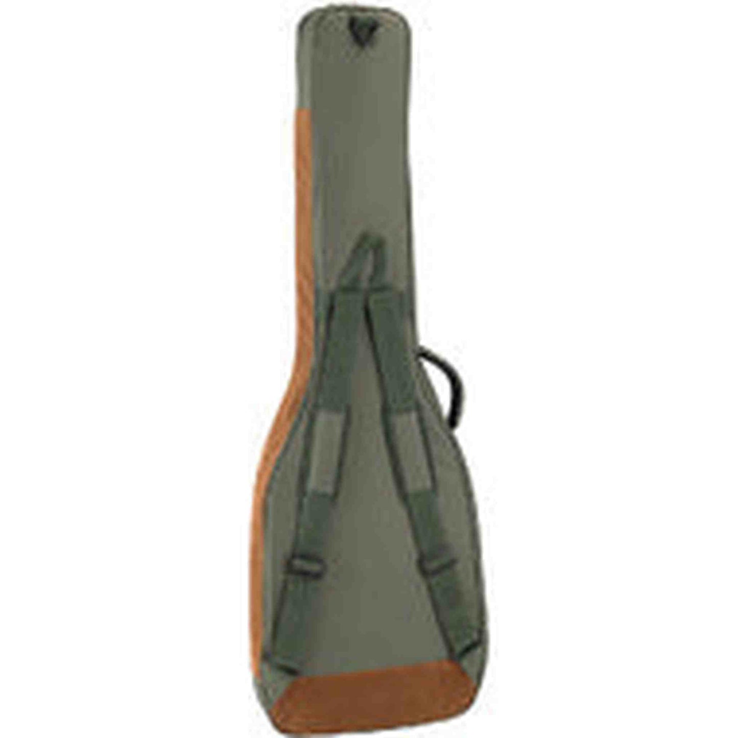 On Stage Adventure Series Electric Bass Guitar Gig Bag in Green/Brown