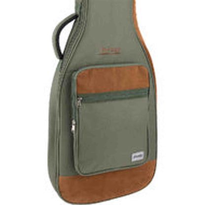 On Stage Adventure Series Electric Bass Guitar Gig Bag in Green/Brown
