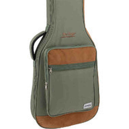 On Stage Adventure Series Electric Guitar Gig Bag in Green/Brown