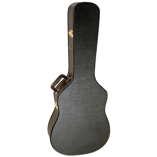 On Stage Hardshell Acoustic Guitar Case - Black-BAG/ CASE-Joondalup Music Centre