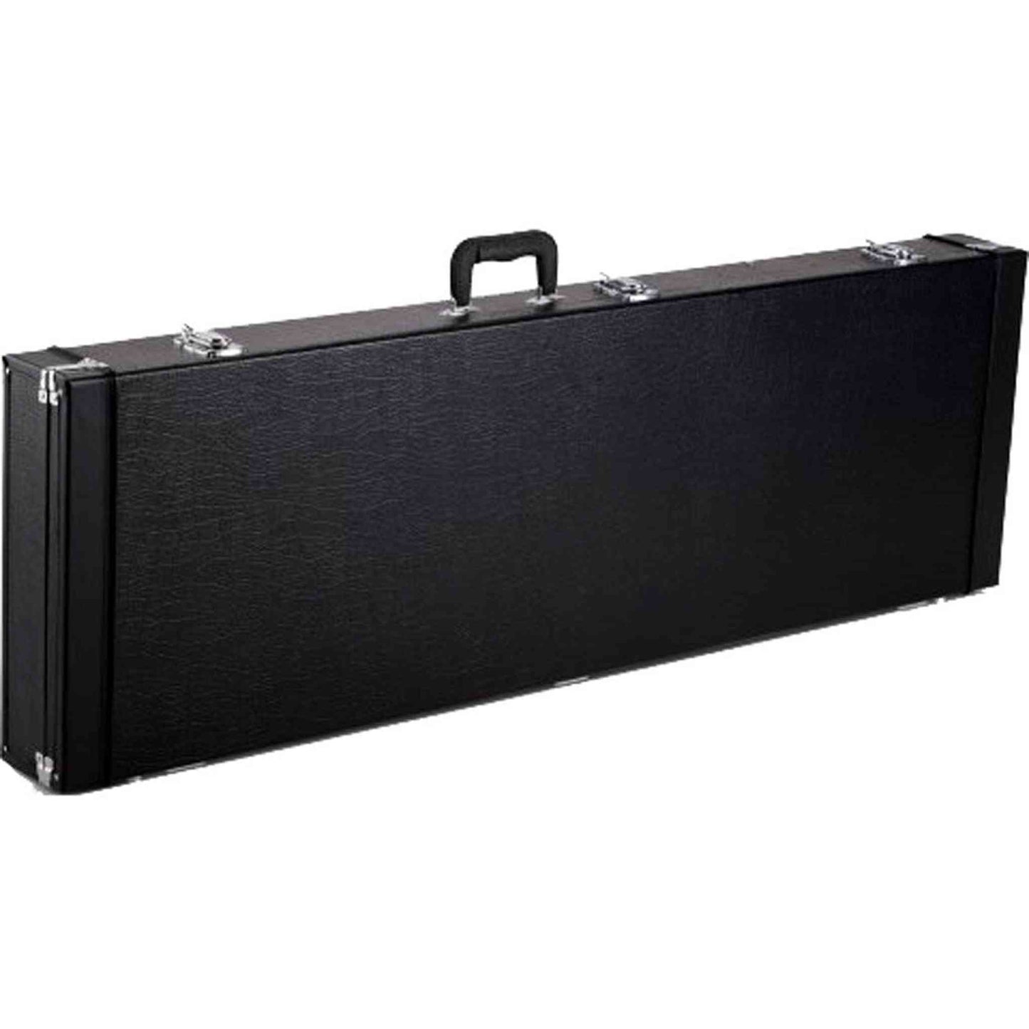 On Stage Hardshell Electric Bass Guitar Case - Black