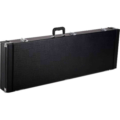 On Stage Hardshell Electric Bass Guitar Case - Black