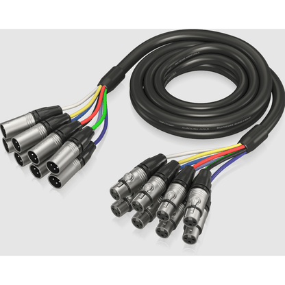 Behringer GMX-300CM 8-Way XLR Multicore Cable - 3m