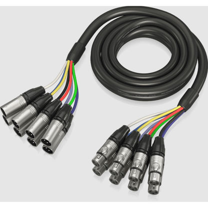 Behringer GMX-300CM 8-Way XLR Multicore Cable - 3m