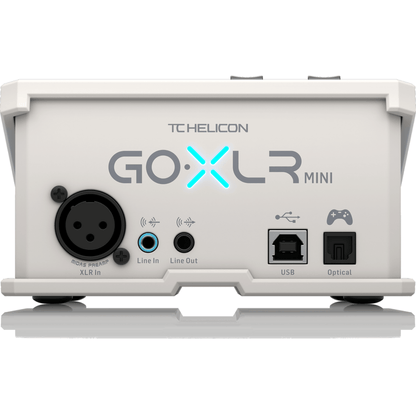 TC Helicon GoXLR Mini Online Broadcaster Mixer w/ USB Audio Interface - White