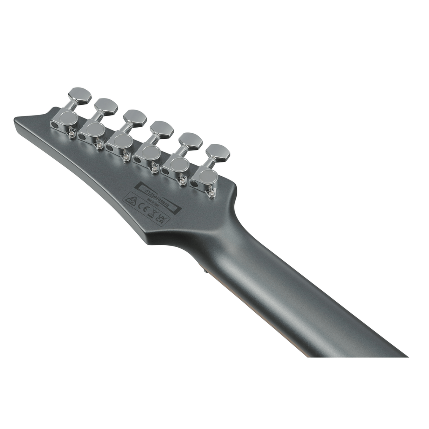 Ibanez GRX120SP Electric Guitar - Noble Gray Metallic Matte neck back