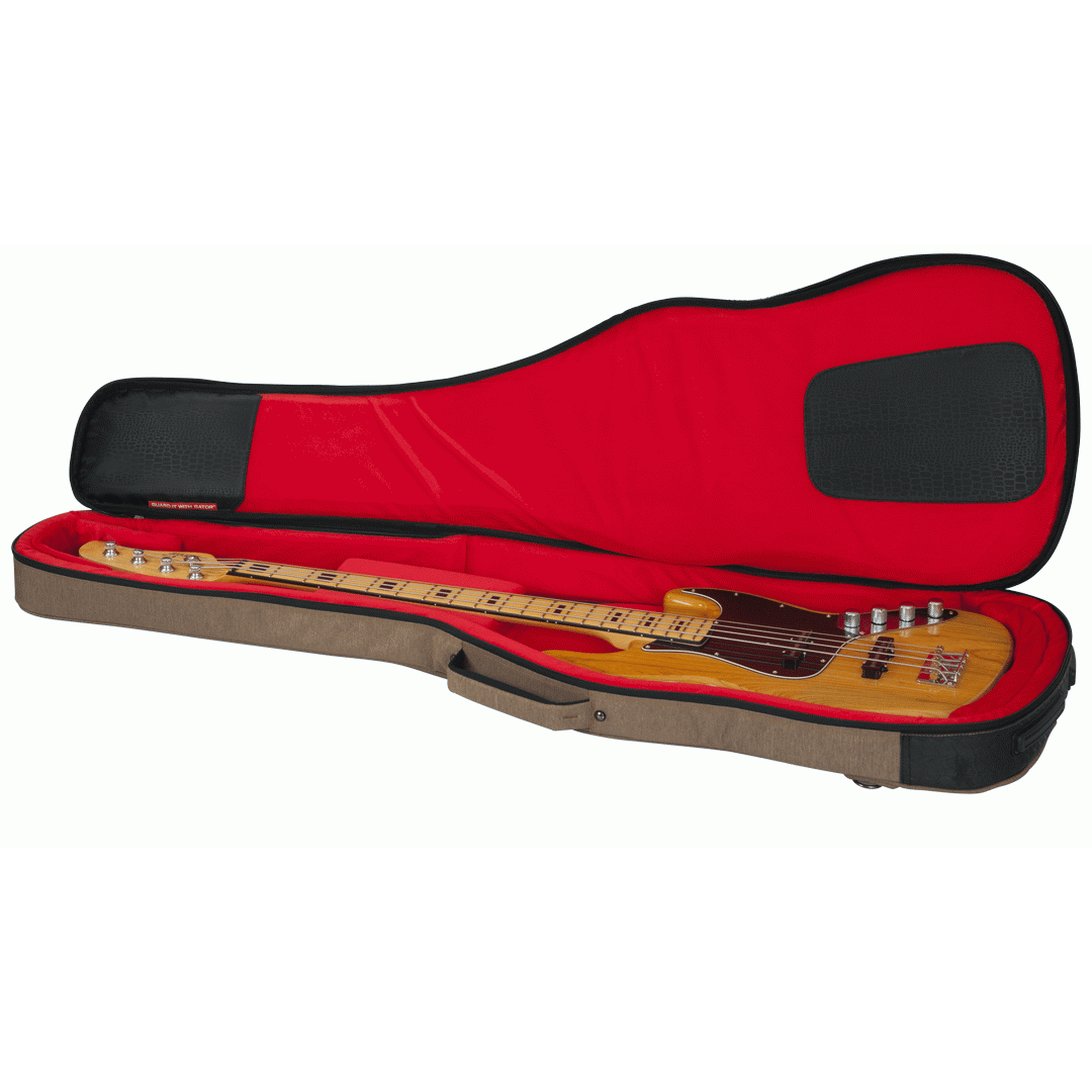 Gator Transit Bass Guitar Bag - Tan - Joondalup Music Centre