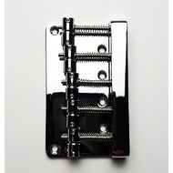 GT Bass Bridge with Brass Saddles in Chrome Finish (5-String)