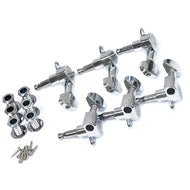 GT Electric Guitar Sealed Tuning Machines in Chrome Finish (6-inline)