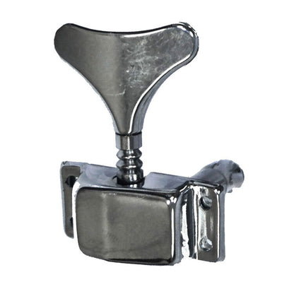GT Electric Bass Guitar Covered Tuning Machines in Chrome Finish (2+2)