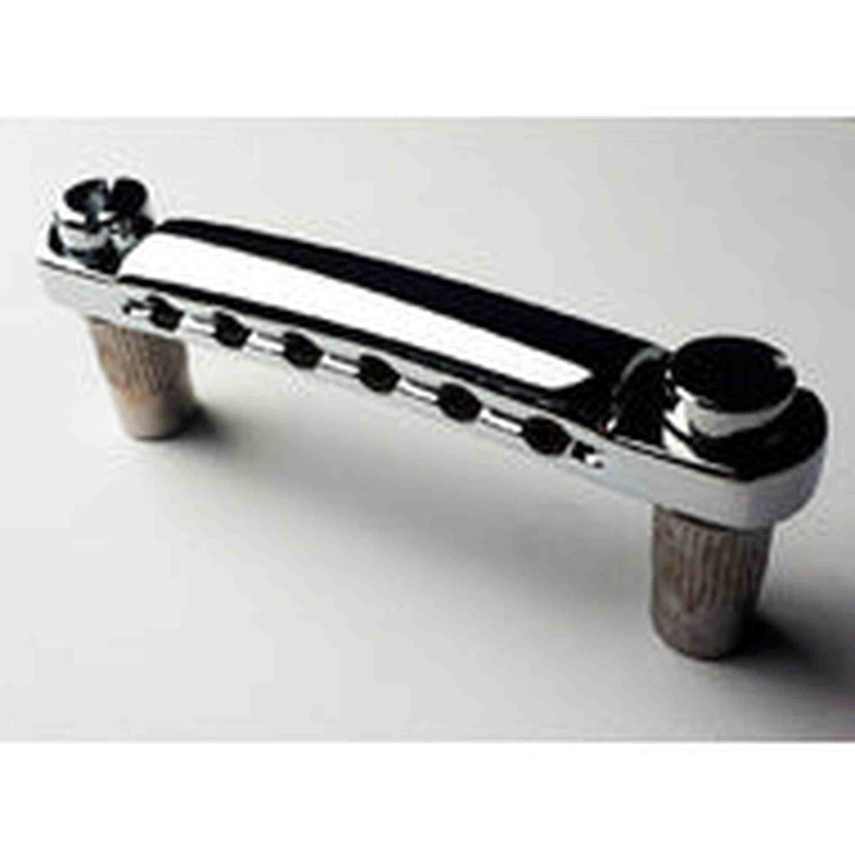 GT Vintage LP-Style Solidbody Electric Guitar Stop Tailpiece in Chrome Finish