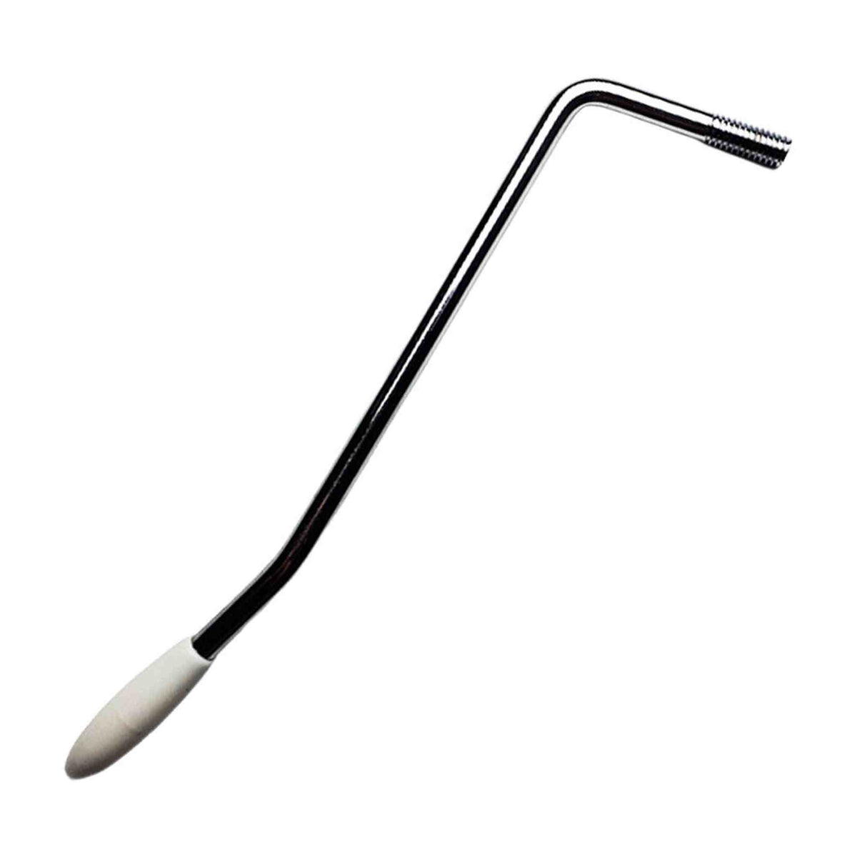 GT Left-Handed Tremolo Arm in Chrome Finish with White Plastic Cap (Pk-1)
