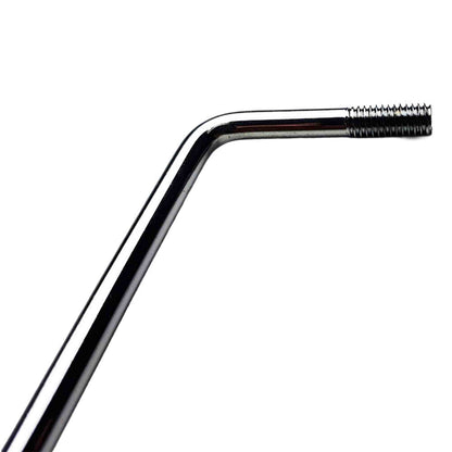 GT Left-Handed Tremolo Arm in Chrome Finish with White Plastic Cap (Pk-1)