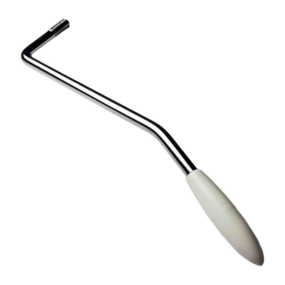 GT Left-Handed Tremolo Arm in Chrome Finish with White Plastic Cap (Pk-1)
