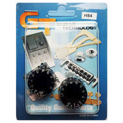 GT Acrylic Speed Knobs in Black (Pk-2)