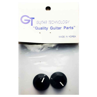 GT Small JB-Style Bass Control Knobs in Black (Pk-2)