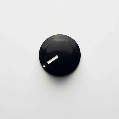 GT Small JB-Style Bass Control Knobs in Black (Pk-2)