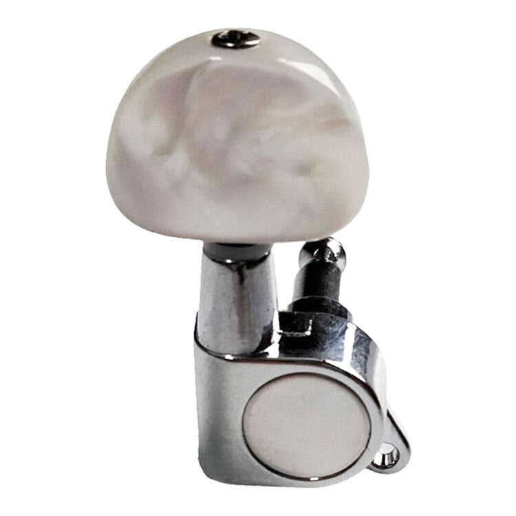 GT Acoustic/Electric Guitar Sealed Tuning Machines in Chrome Finish (3+3)