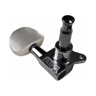 GT Acoustic/Electric Guitar Sealed Tuning Machines in Chrome Finish (3+3)