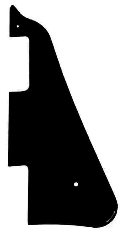 GT LP-Style ABS Pickguard in Black (Pk-1)