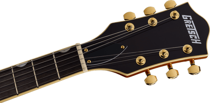 Gretsch Electromatic Limited Edition Flame Okoume Broadkaster Jr Centre Block Single-Cut w/ Bigsby - Roundup Orange from Joondalup Music Centre 5