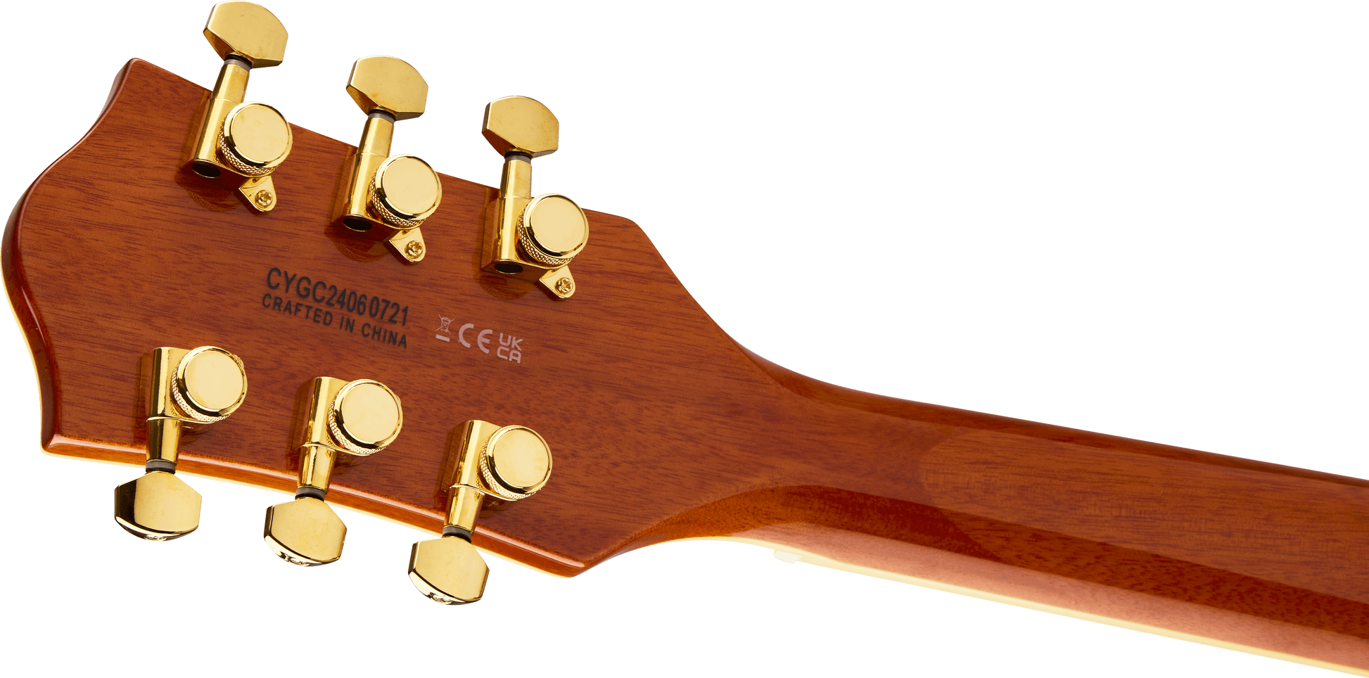 Gretsch Electromatic Limited Edition Flame Okoume Broadkaster Jr Centre Block Single-Cut w/ Bigsby - Roundup Orange from Joondalup Music Centre 6