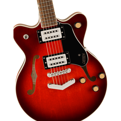 Gretsch G2655 Streamliner Center Block Jr Double-Cut - Claret Burst from Joondalup Music Centre 3