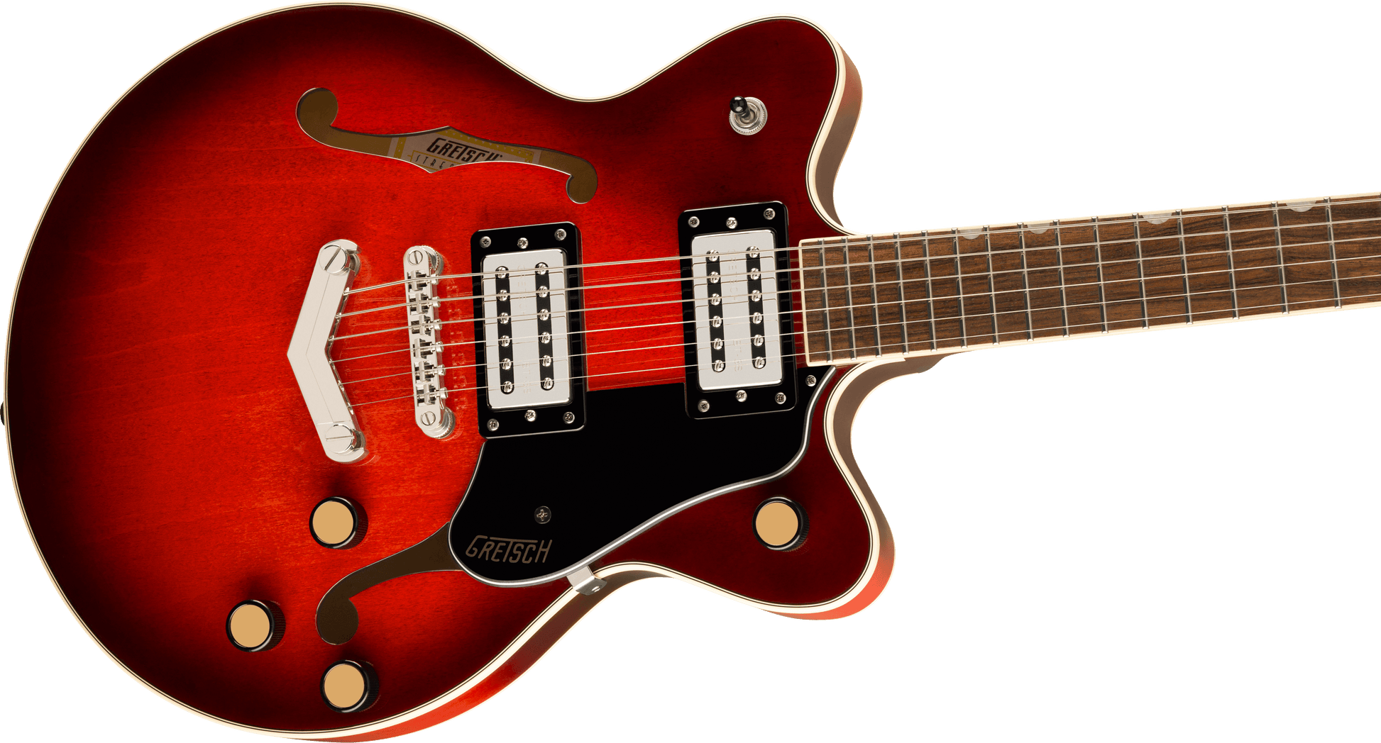 Gretsch G2655 Streamliner Center Block Jr Double-Cut - Claret Burst from Joondalup Music Centre 4