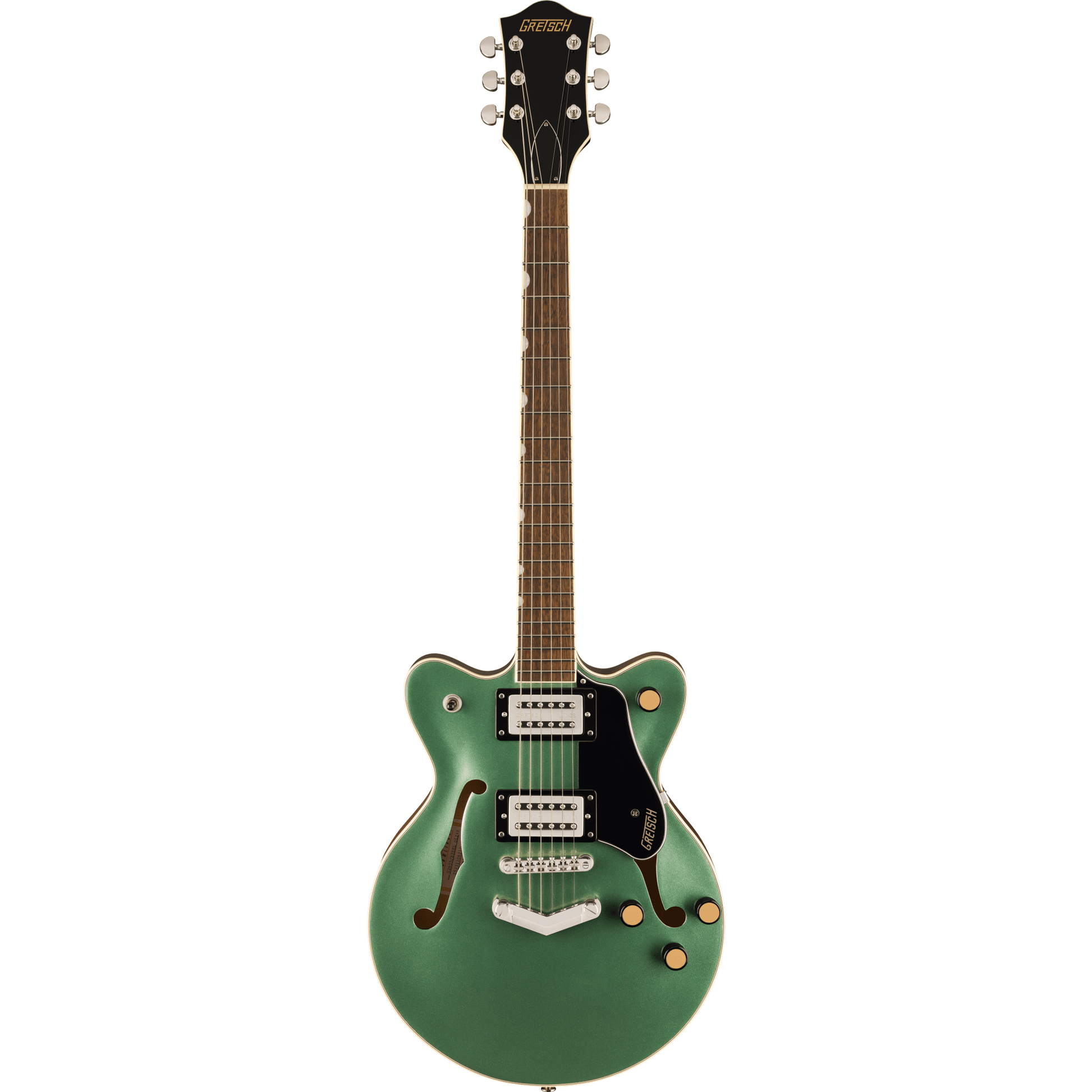 Gretsch G2655 Streamliner Center Block Jr Double-Cut - Steel Olive from Joondalup Music Centre
