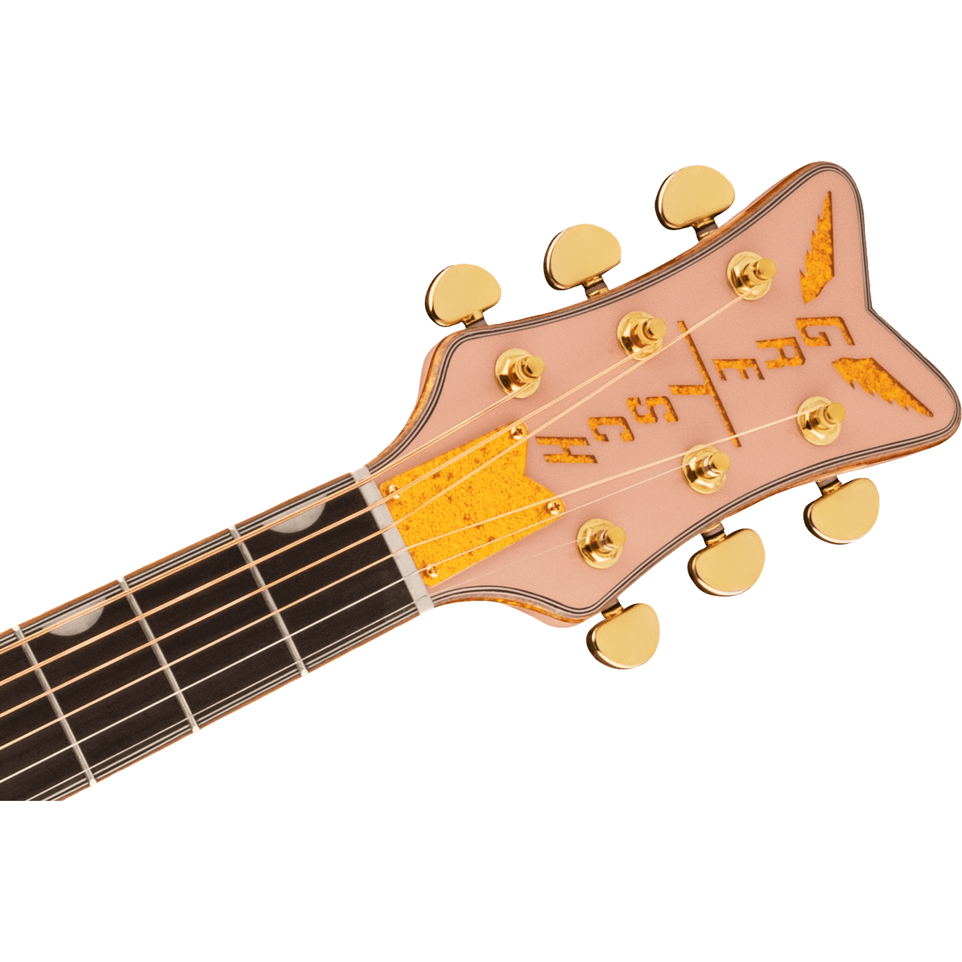 Gretsch G5021E Rancher Penguin Parlor Acoustic/Electric - Shell Pink 5