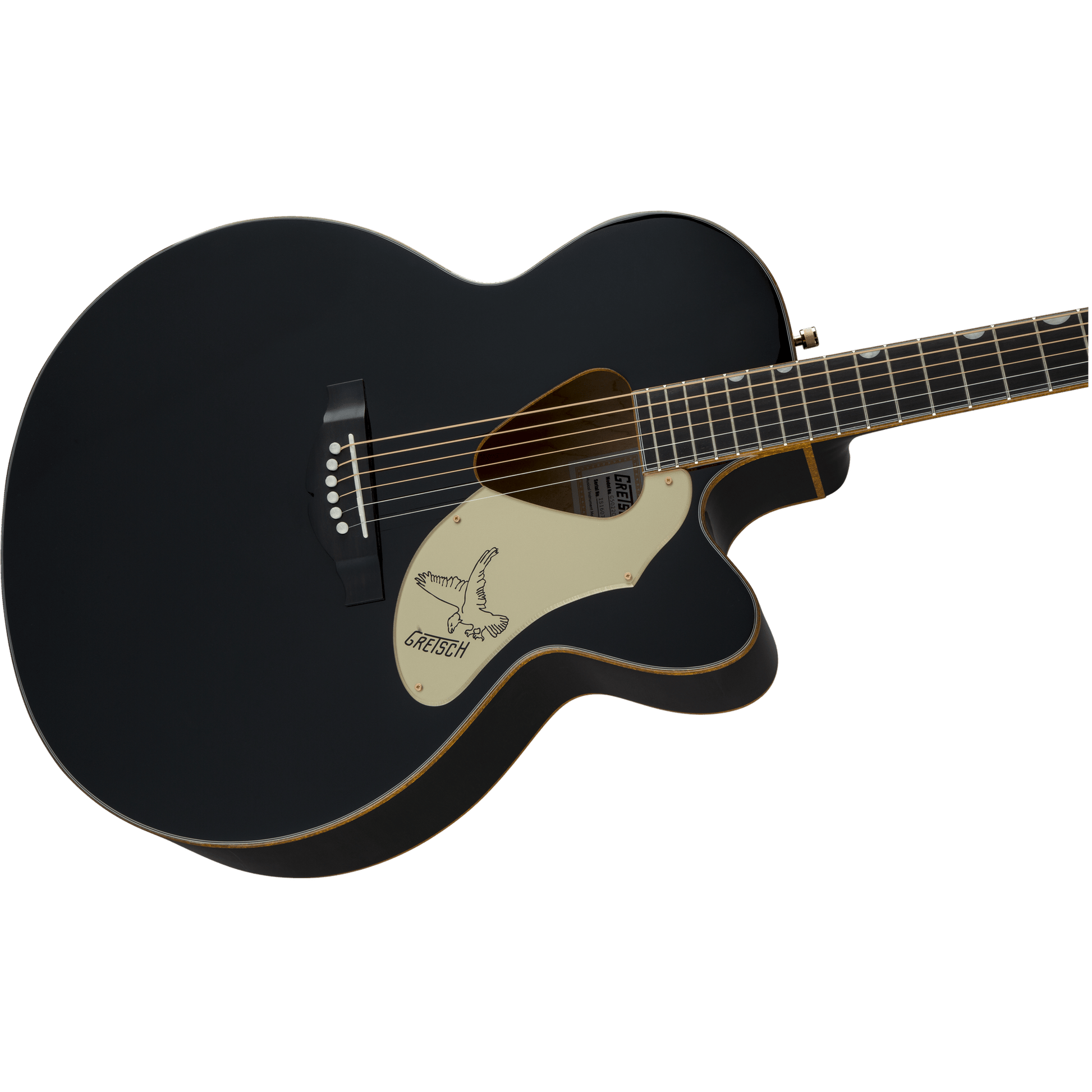 Gretsch G5022CBFE Rancher Falcon Jumbo Cutaway Acoustic Guitar - Black 
from Joondalup Music Centre 3
