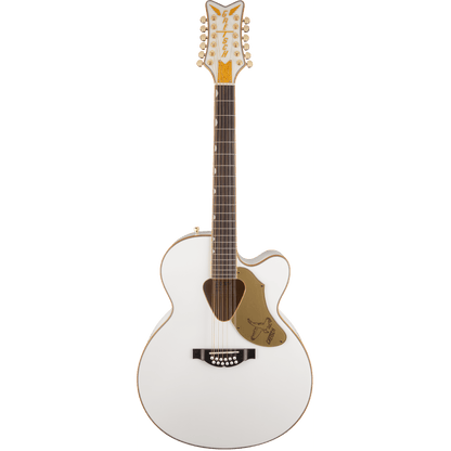 Gretsch G5022CWFE-12 Rancher Falcon Jumbo 12-String Acoustic Guitar - White from Joondalup Music Centre