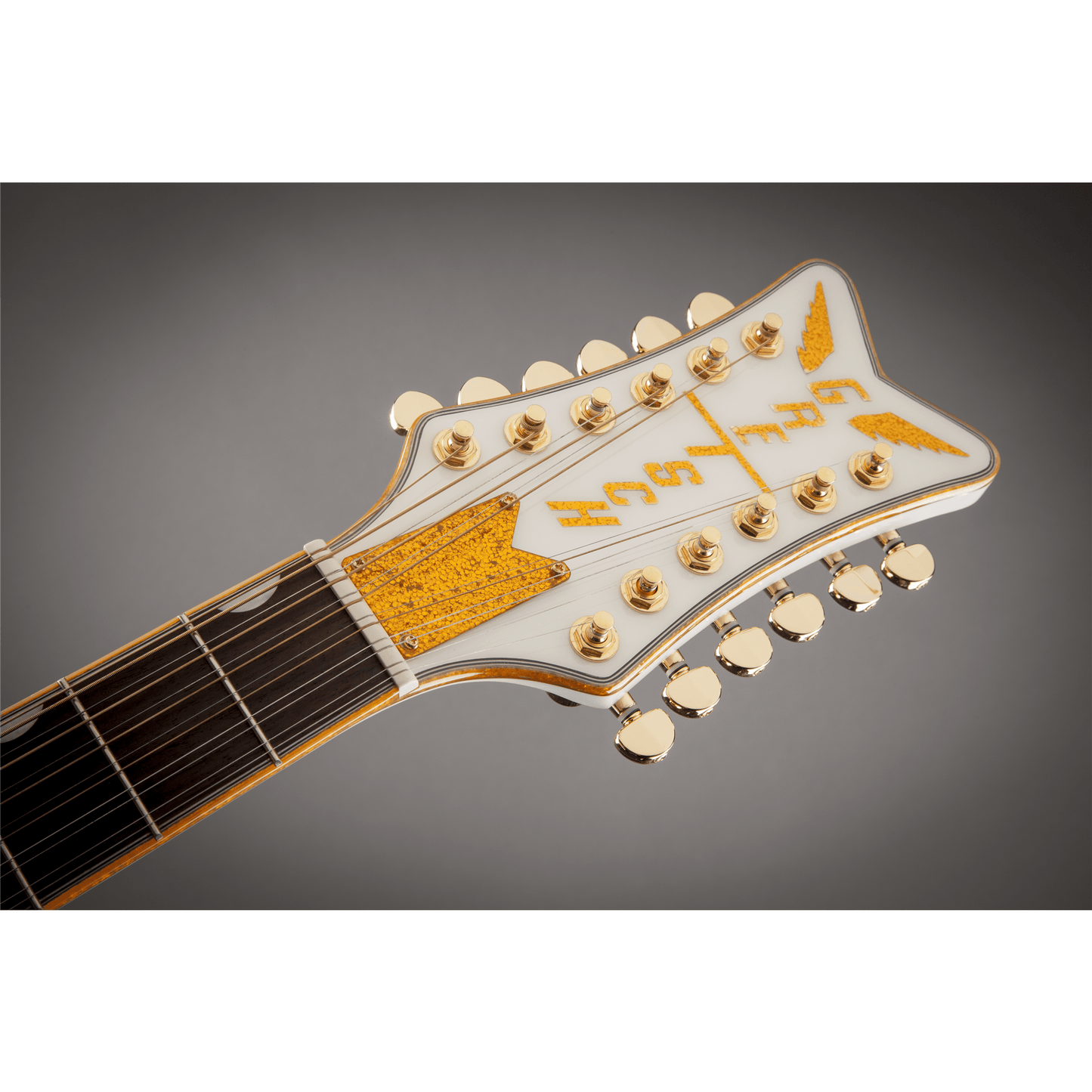 Gretsch G5022CWFE-12 Rancher Falcon Jumbo 12-String Acoustic Guitar - White from Joondalup Music Centre 2
