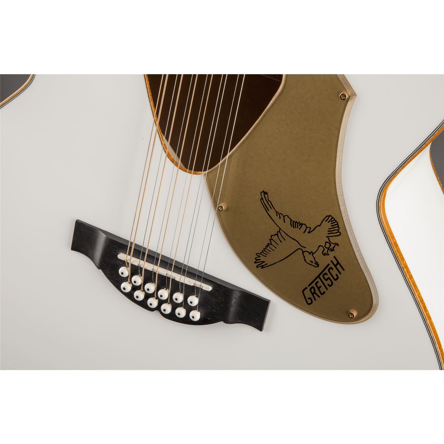 Gretsch G5022CWFE-12 Rancher Falcon Jumbo 12-String Acoustic Guitar - White from Joondalup Music Centre 3
