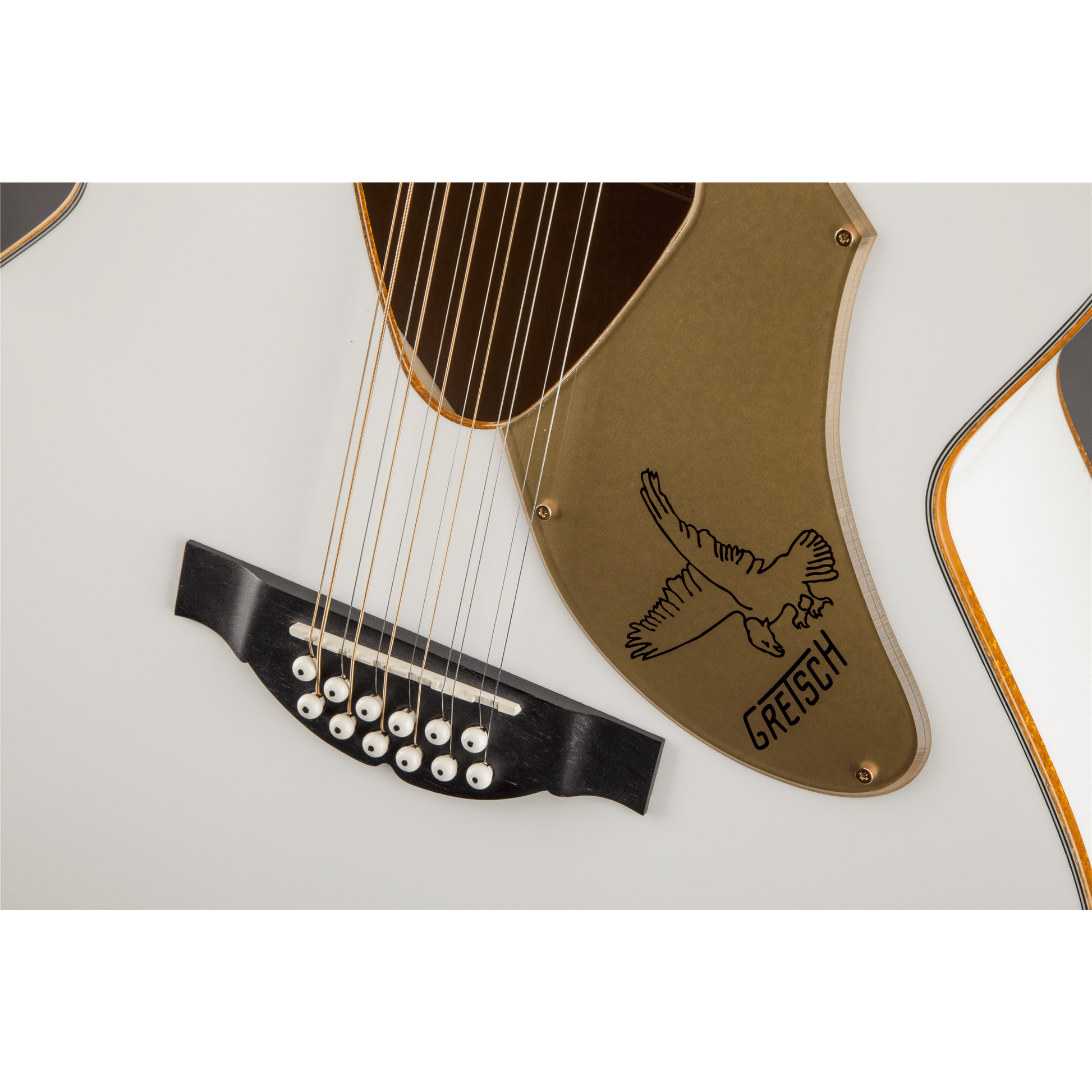 Gretsch G5022CWFE-12 Rancher Falcon Jumbo 12-String Acoustic Guitar - White from Joondalup Music Centre 3