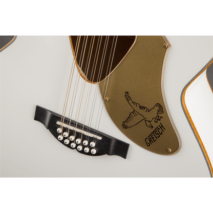 Gretsch G5022CWFE-12 Rancher Falcon Jumbo 12-String Acoustic Guitar - White from Joondalup Music Centre 3