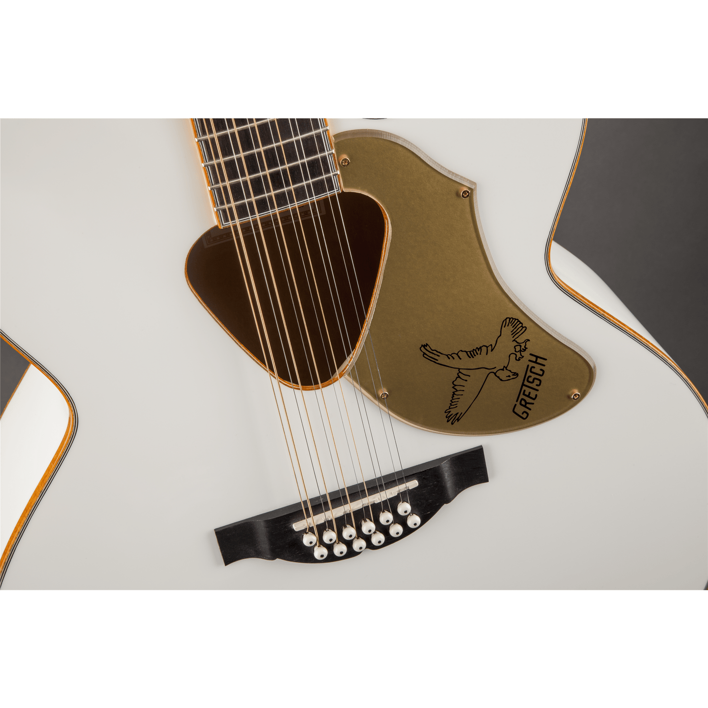 Gretsch G5022CWFE-12 Rancher Falcon Jumbo 12-String Acoustic Guitar - White from Joondalup Music Centre 4