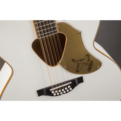 Gretsch G5022CWFE-12 Rancher Falcon Jumbo 12-String Acoustic Guitar - White from Joondalup Music Centre 4