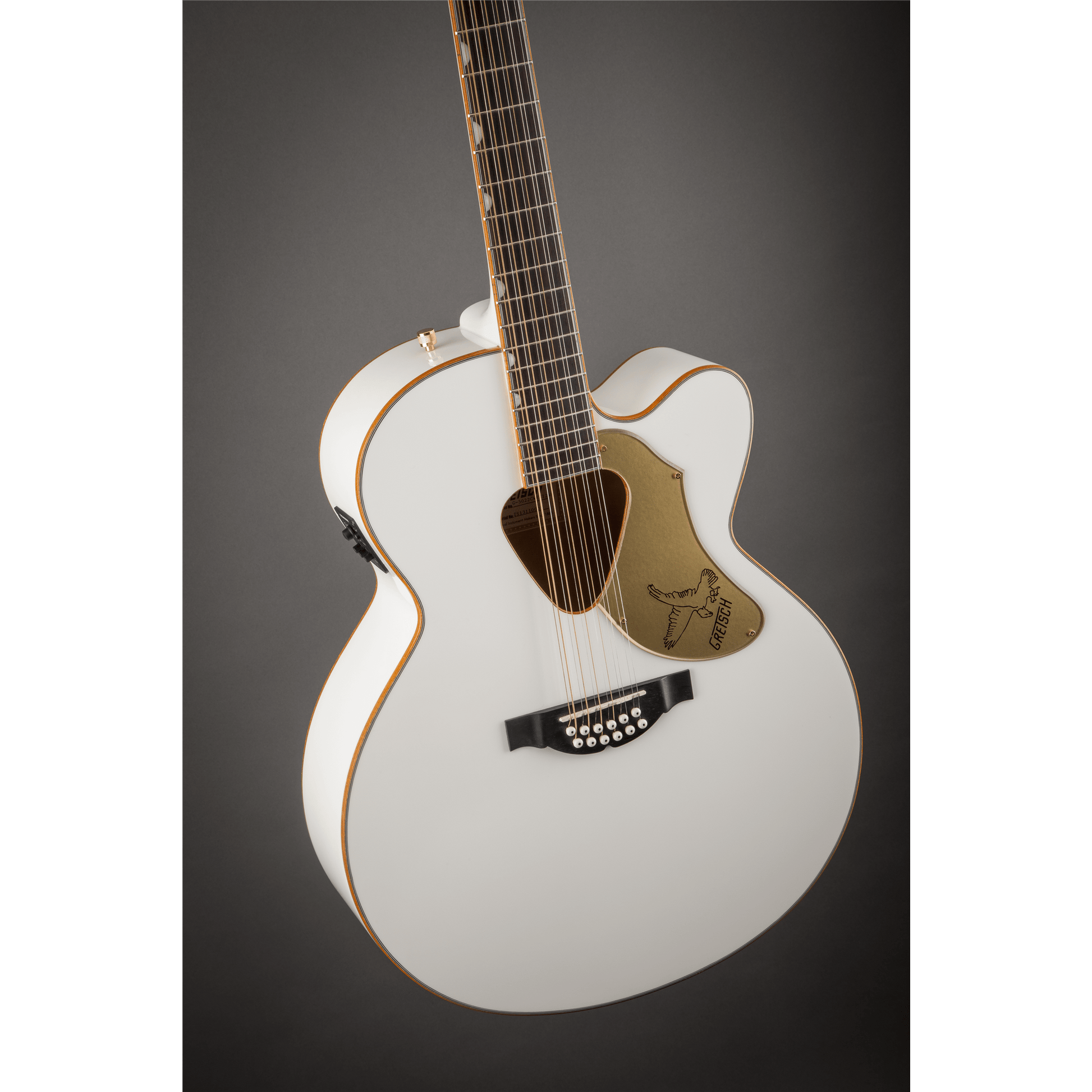 Gretsch G5022CWFE-12 Rancher Falcon Jumbo 12-String Acoustic Guitar - White from Joondalup Music Centre 6