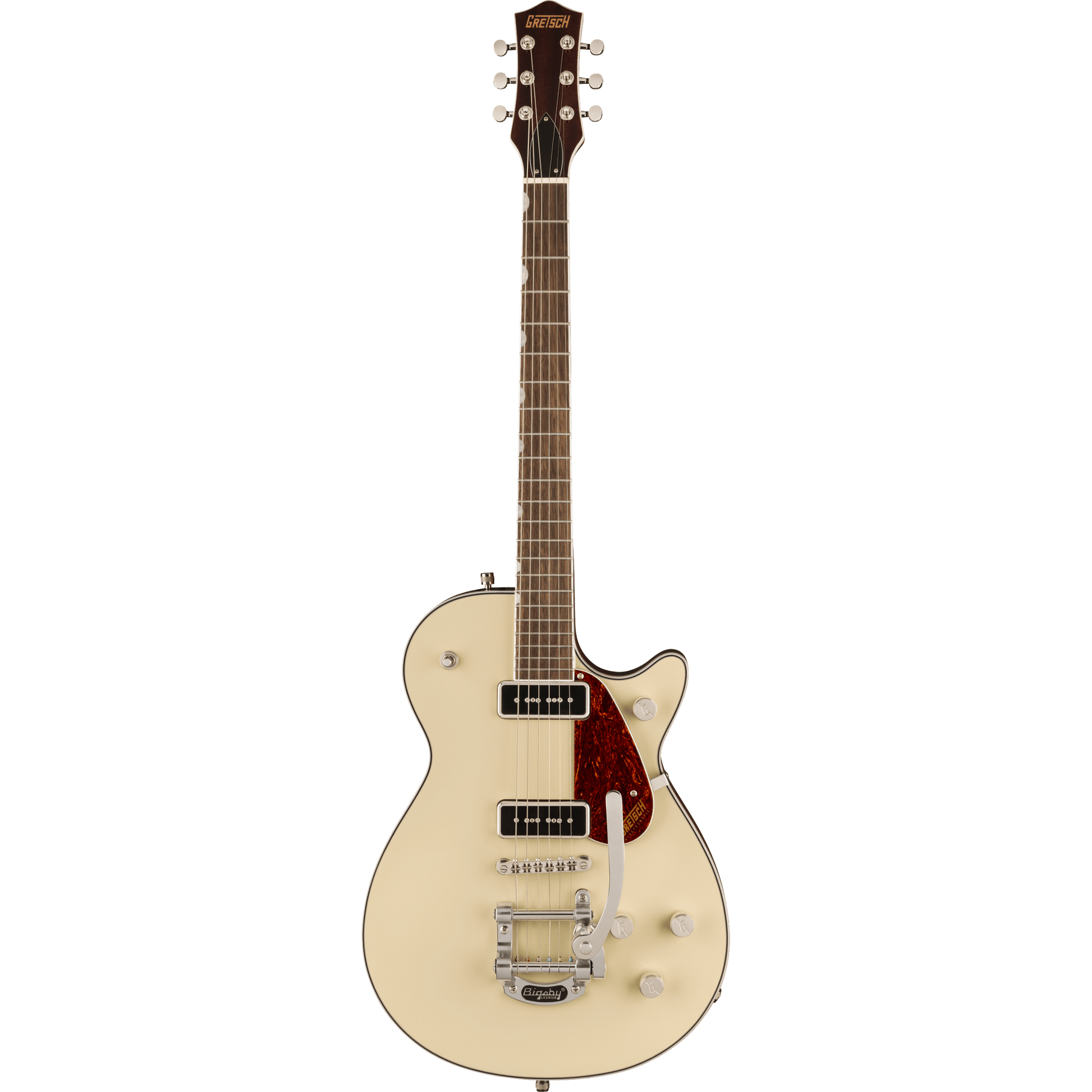 Gretsch G5210T-P90 Electromatic Jet Two 90 Single-Cut with Bigsby - Vintage White from Joondalup Music Centre