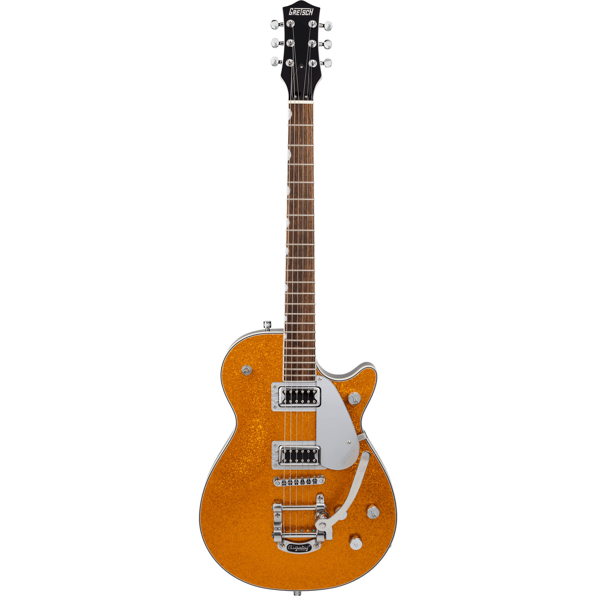 Gretsch G5230T Electromatic Sparkle Jet FT Single-Cut W/Bigsby - Gold Sparkle from Joondalup Music Centre