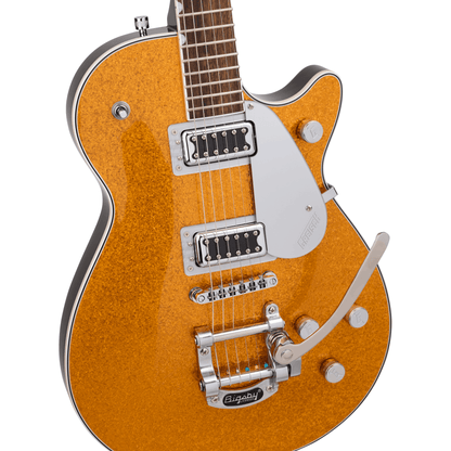 Gretsch G5230T Electromatic Sparkle Jet FT Single-Cut W/Bigsby - Gold Sparkle from Joondalup Music Centre 3
