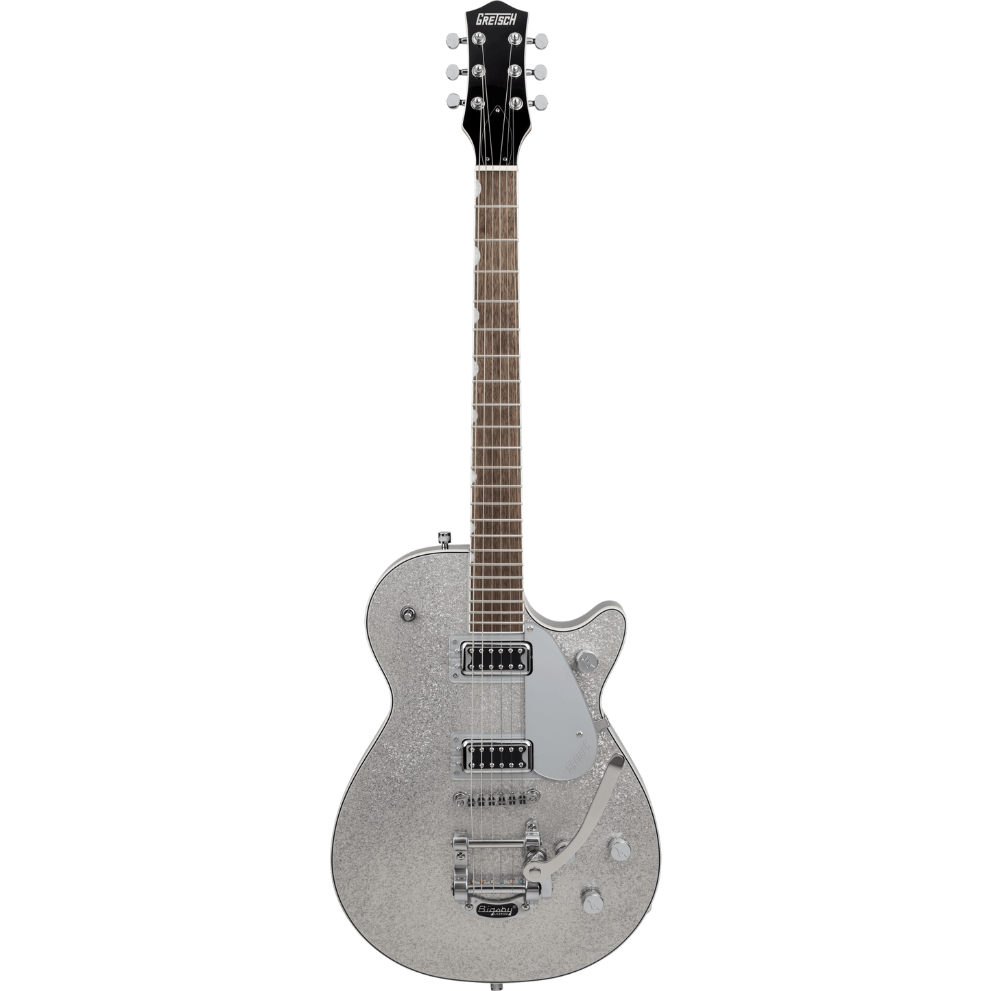 Gretsch G5230T Electromatic Sparkle Jet FT Single-Cut W/Bigsby - Silver Sparkle from Joondalup Music Centre
