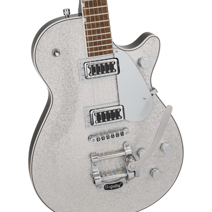 Gretsch G5230T Electromatic Sparkle Jet FT Single-Cut W/Bigsby - Silver Sparkle from Joondalup Music Centre 3