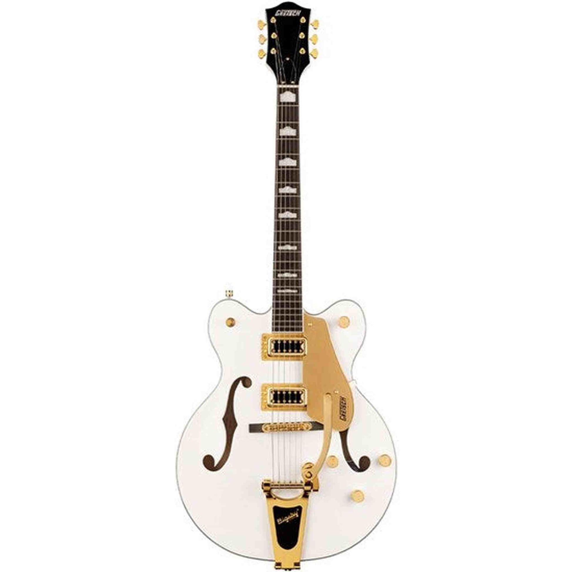 Gretsch G5422TG Electomatic Classic Hollow Double Cut Electric Guitar - Snow Crest White from Joondalup Music Centre