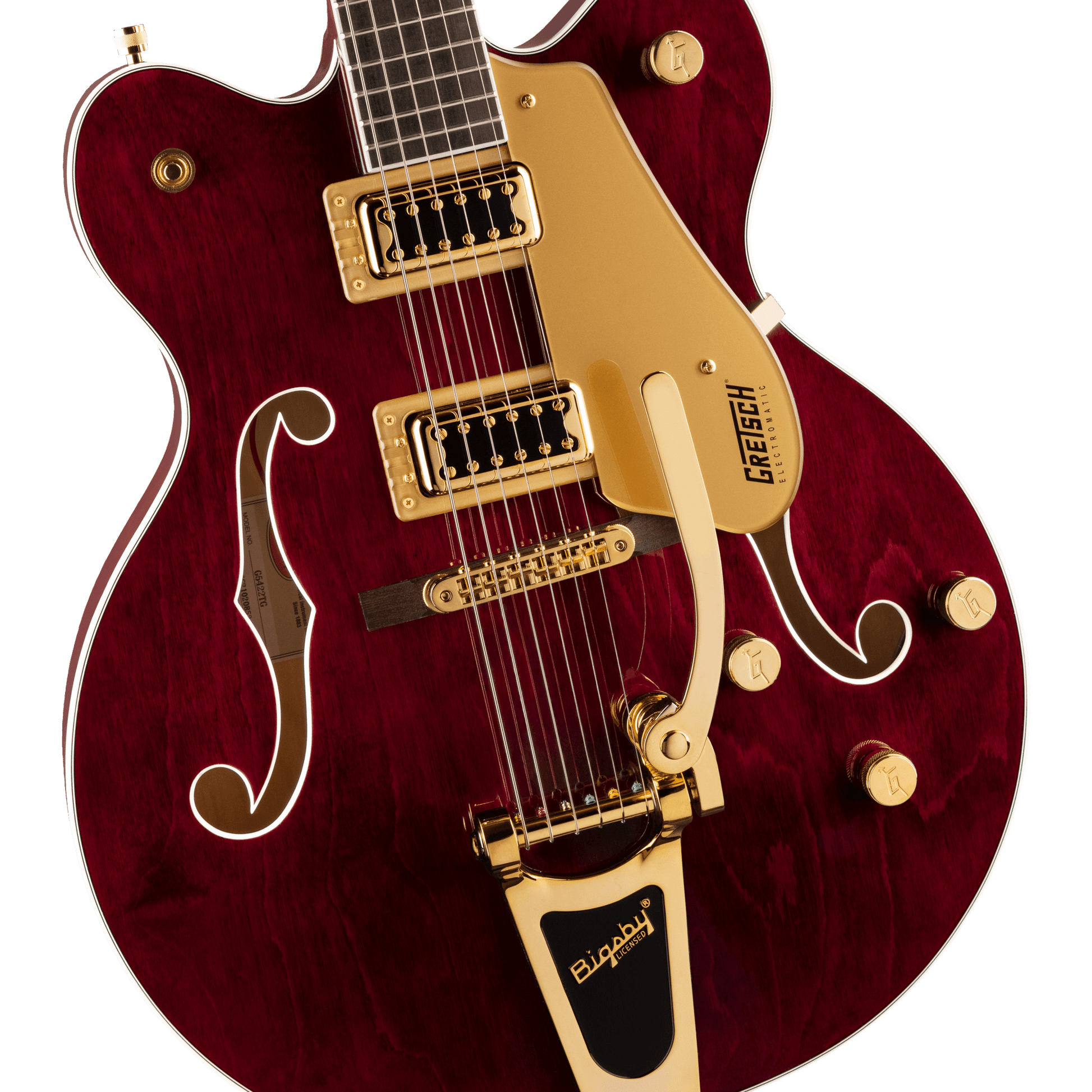 Gretsch G5422TG Electromatic Classic Hollow Body Double-Cut With Bigsby And Gold Hardware from Joondalup Music Centre 6