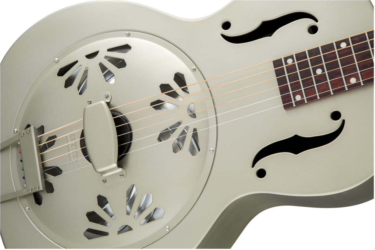 Gretsch G9201 Honey Dipper Round-Neck Brass Body Resonator Guitar from Joondalup Music Centre 4