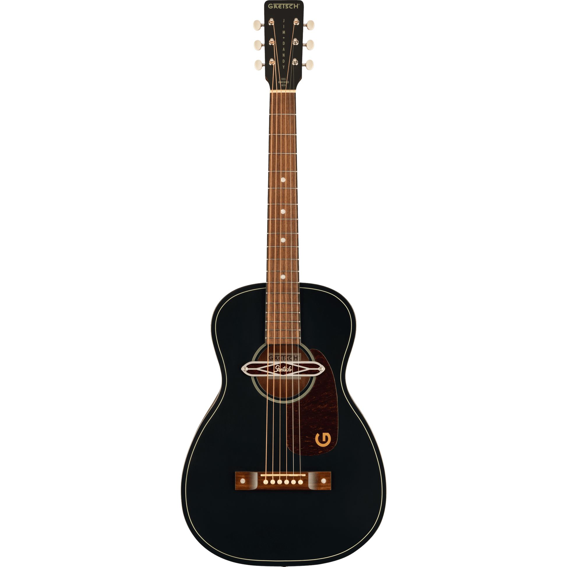 Gretsch Jim Dandy Deltoluxe Parlour Acoustic Guitar - Blacktop from Joondalup Music Centre