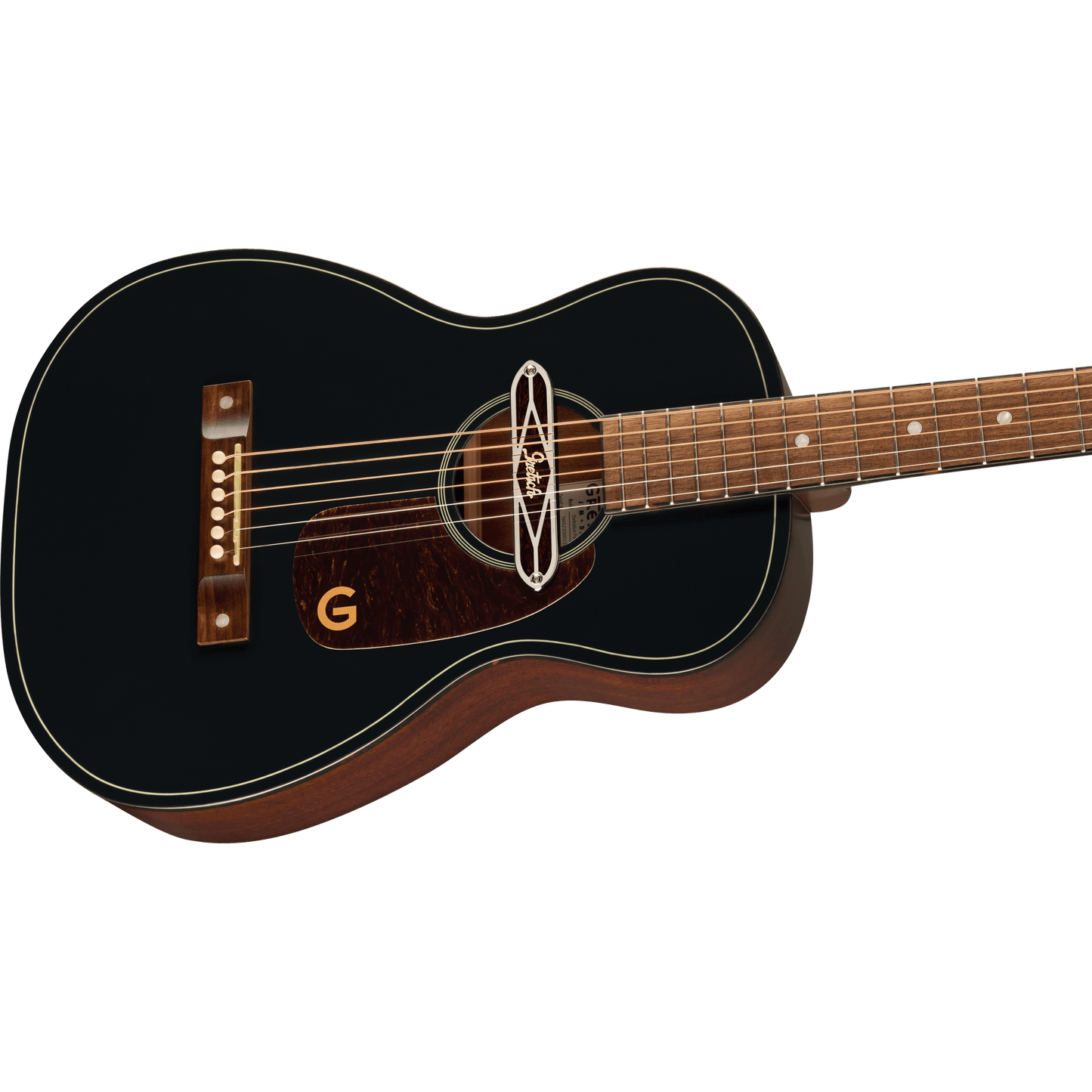 Gretsch Jim Dandy Deltoluxe Parlour Acoustic Guitar - Blacktop from Joondalup Music Centre 2