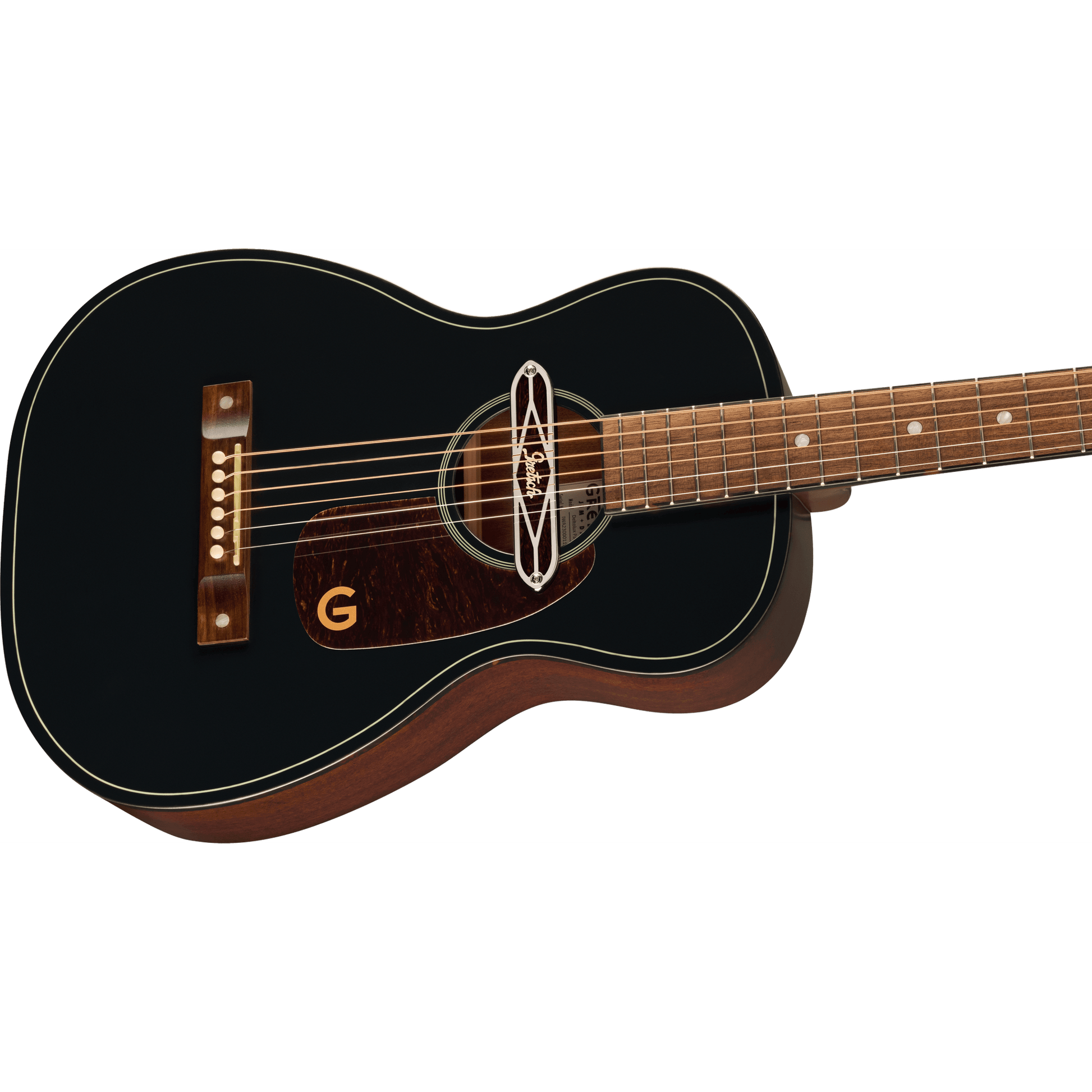 Gretsch Jim Dandy Deltoluxe Parlour Acoustic Guitar - Blacktop from Joondalup Music Centre 2